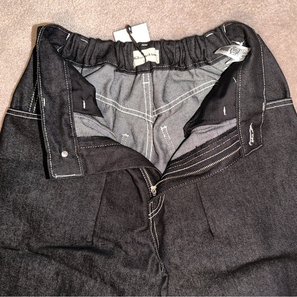 Estudio Niksen Unisex Raw Denim Balloon Jeans - Picture 8 of 9